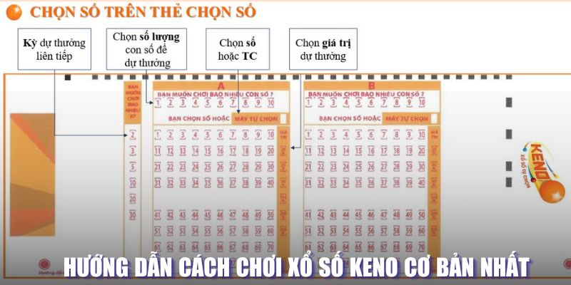 Hướng dẫn chi tiết cách chơi Keno xổ số