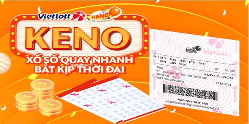 Keno cung cấp cơ cấu giải thưởng đa mức